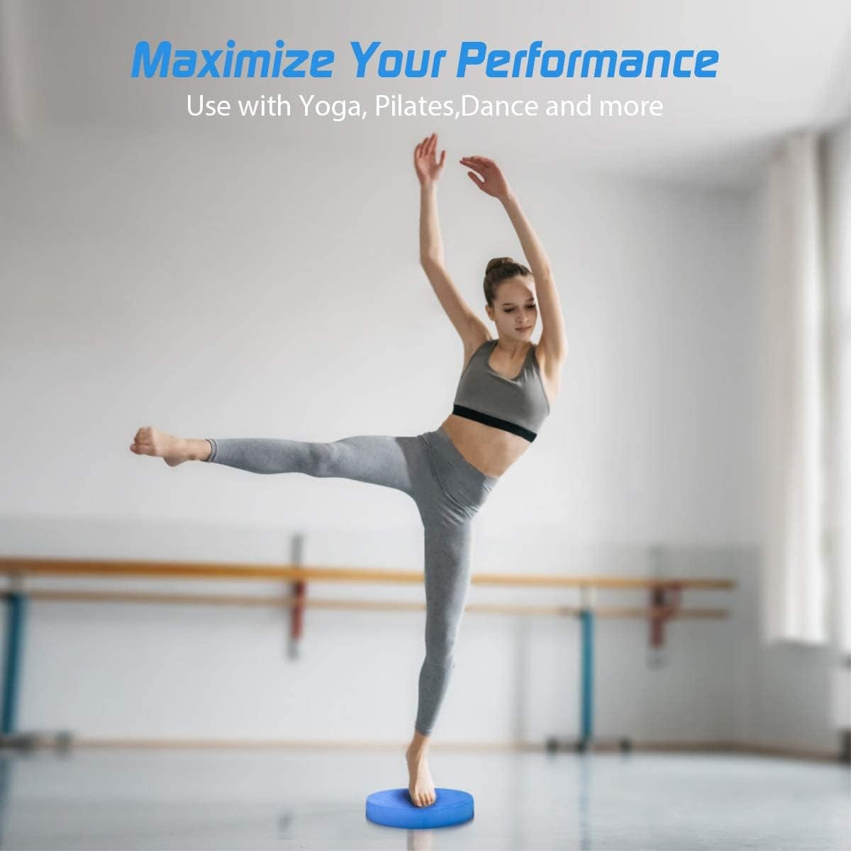Foam Balance Pad(Large or XL),5BILLION Stability Pad for Physical Therapy,Non-Slip Exercise Balance Pad for Balance Workouts,Yoga Knee Pad for Gym Fitness Stretching Pilate