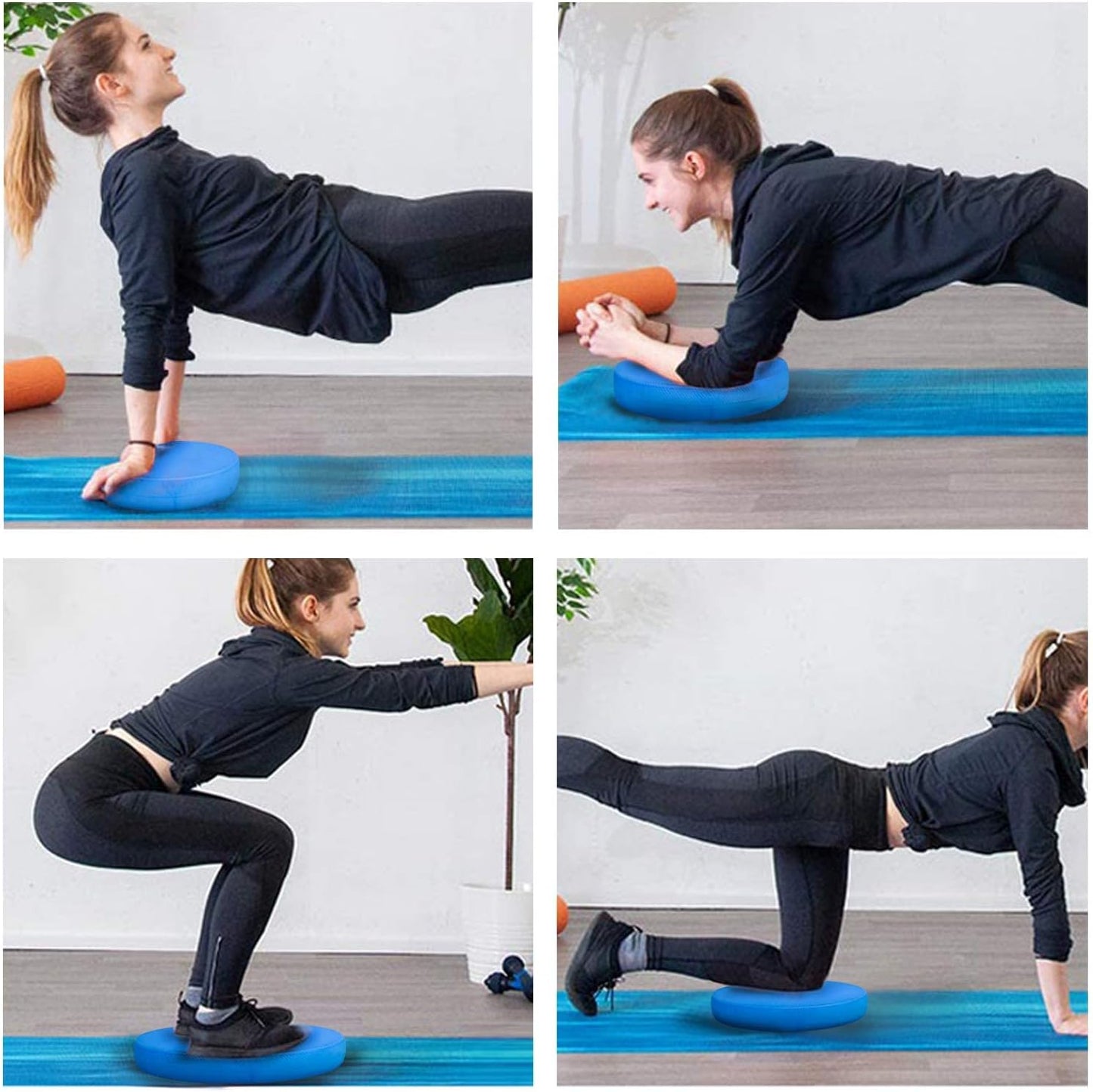 Foam Balance Pad(Large or XL),5BILLION Stability Pad for Physical Therapy,Non-Slip Exercise Balance Pad for Balance Workouts,Yoga Knee Pad for Gym Fitness Stretching Pilate