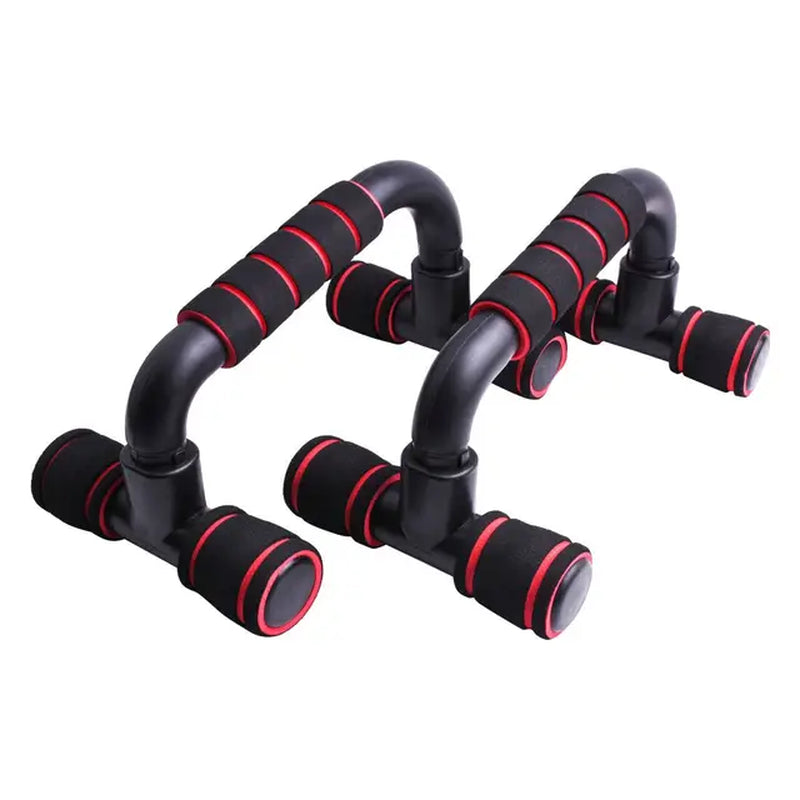 1Pair I-Shaped Push-Up Rack Fitness Equipment Hand Sponge Grip Muscle Training Push up Bar Chest Home Gym Body Building